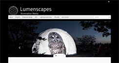 Desktop Screenshot of lumenscapes.com